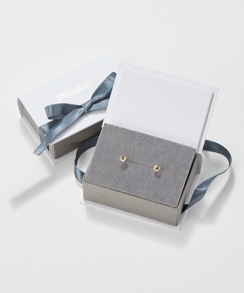 Phoebe（フィービー） 指輪 リング 「K10」タイニービジューチェーン