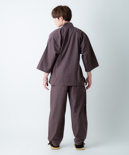 KIMONOMACHI パジャマ 作務衣 セットアップ ルームウェア