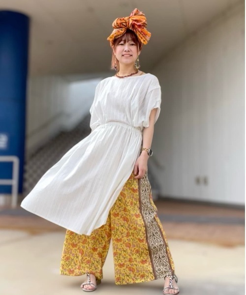チャイハネ（CAYHANE） ワンピース 「チャイハネ」ロングスリット