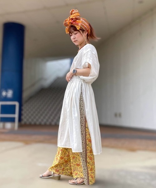 チャイハネ（CAYHANE） ワンピース 「チャイハネ」ロングスリット