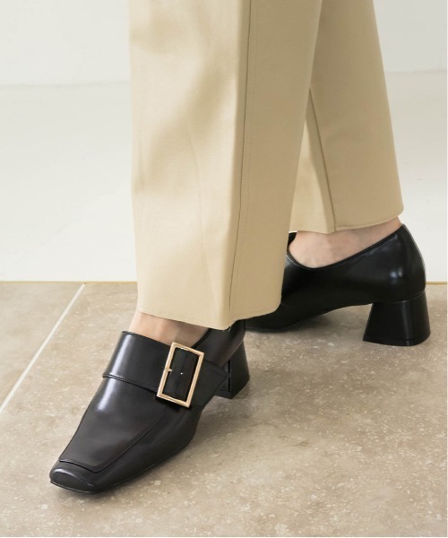 RANDA ゴールドバックルヒールアップシューズ RANDA パンプス ストレスフリー/ゴールドバックルヒールアップ