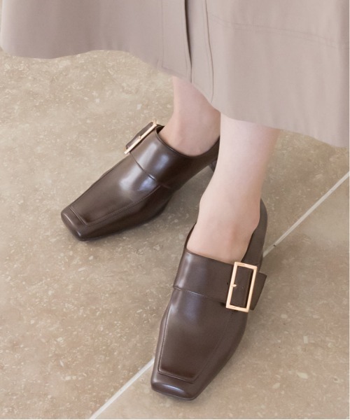 RANDA ゴールドバックルヒールアップシューズ RANDA パンプス ストレスフリー/ゴールドバックルヒールアップ