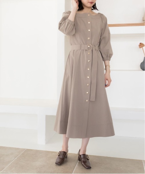 RANDA ゴールドバックルヒールアップシューズ RANDA パンプス ストレスフリー/ゴールドバックルヒールアップ