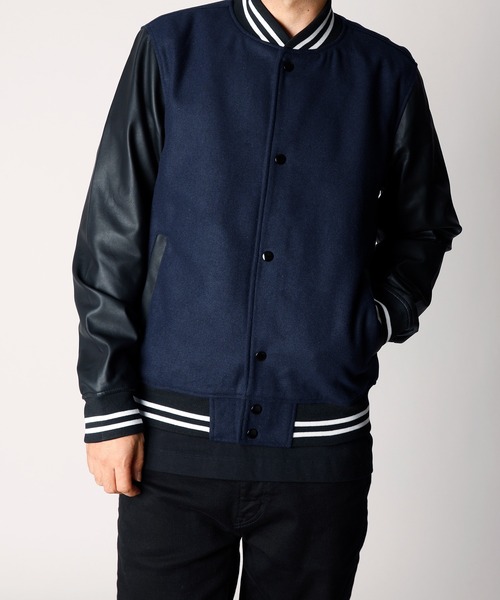 INASTUDIOS ZOO スタジャン 「INASTUDIOS SELECT」メルトンスタジャン