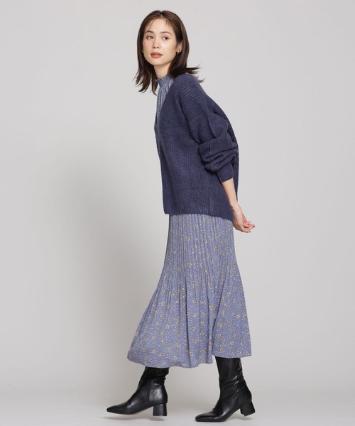 ・ブラウン ニット WEB限定/深Vネックニットトップス 長袖 ZOZOTOWN PayPayモール店 - 通販 - PayPayモール ・ブラウン