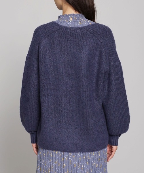 ・ブラウン ニット WEB限定/深Vネックニットトップス 長袖 ZOZOTOWN PayPayモール店 - 通販 - PayPayモール ・ブラウン