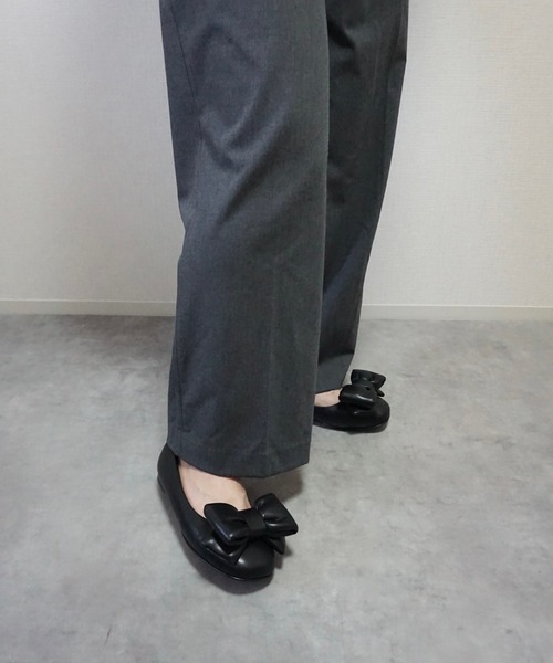 【人気雑誌Sweet】バレエシューズ パンプス リボンデザインバレエシューズ ランニングシューズ