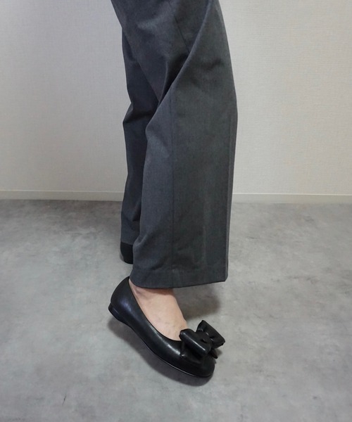 【人気雑誌Sweet】バレエシューズ パンプス リボンデザインバレエシューズ ランニングシューズ