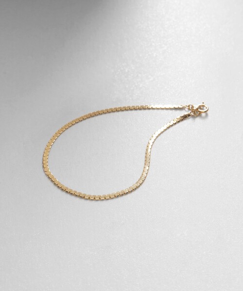 COCOSHNIK（ココシュニック） ブレスレット K10スーパーベネフラット