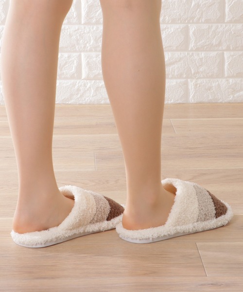 Lace Ladies（レースレディース） スリッパ トリコロール カラー