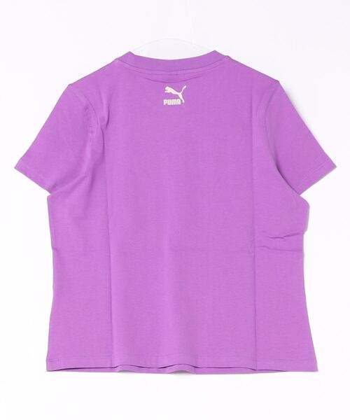 tシャツ PUMA プーマ ウィメンズ グラフィック スーパー プーマ スリム ショート 半袖Tシャツ レディース PUMA公式】ウィメンズ グラフィック スーパー プーマ スリム