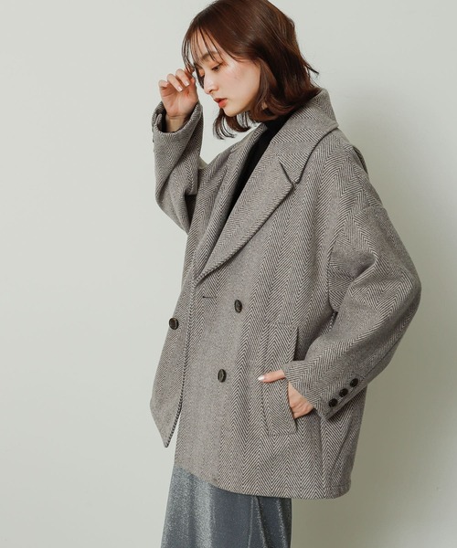 SENSE OF PLACE by URBAN RESEARCH」 チェスターコート ONE グレー系 