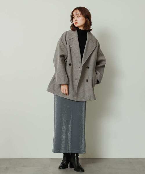 SENSE OF PLACE by URBAN RESEARCH」 チェスターコート ONE グレー系 
