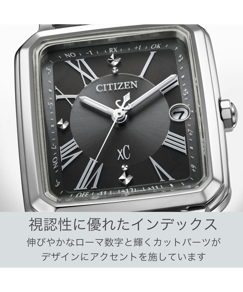 XC 腕時計 xC クロスシー hikari collection Square 2way Model