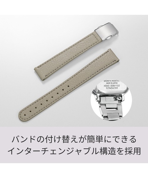 XC 腕時計 xC クロスシー hikari collection Square 2way Model 光発電