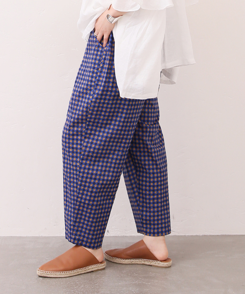 journal standard luxe チェックPt イージータックパンツ チェックPt イージータックパンツ（その他パンツ）｜journal