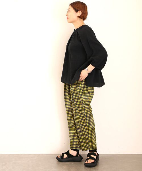 JOURNAL STANDARD LUXE パンツ チェックPt イージータックパンツ