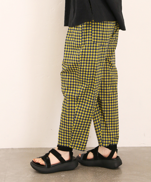 JOURNAL STANDARD LUXE パンツ チェックPt イージータックパンツ