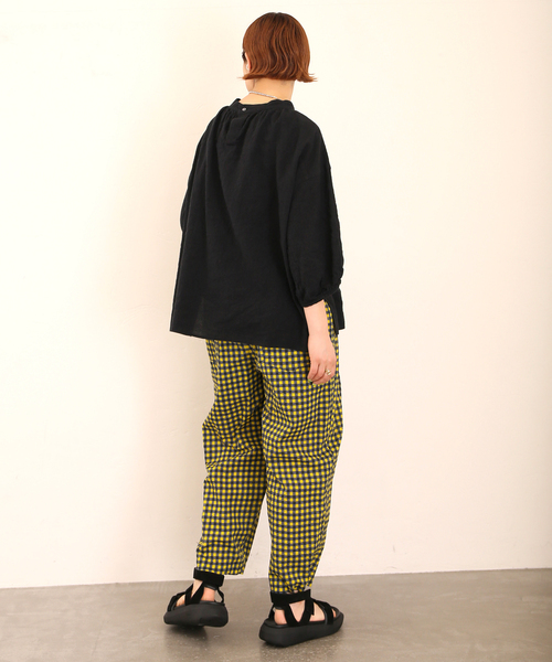 JOURNAL STANDARD LUXE パンツ チェックPt イージータックパンツ