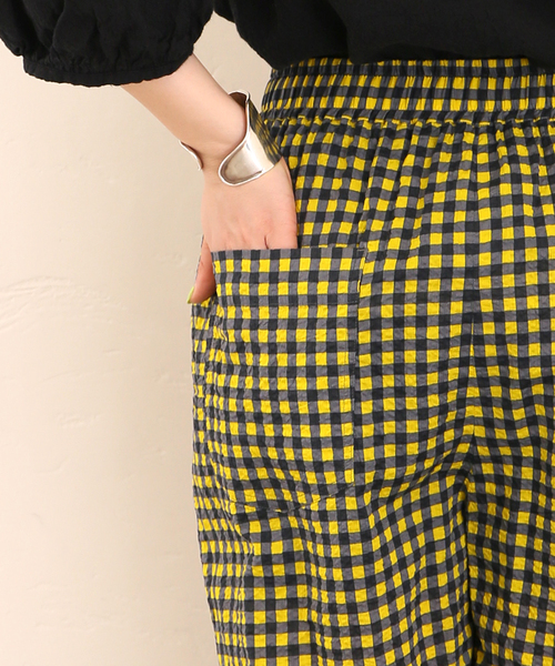 JOURNAL STANDARD LUXE パンツ チェックPt イージータックパンツ