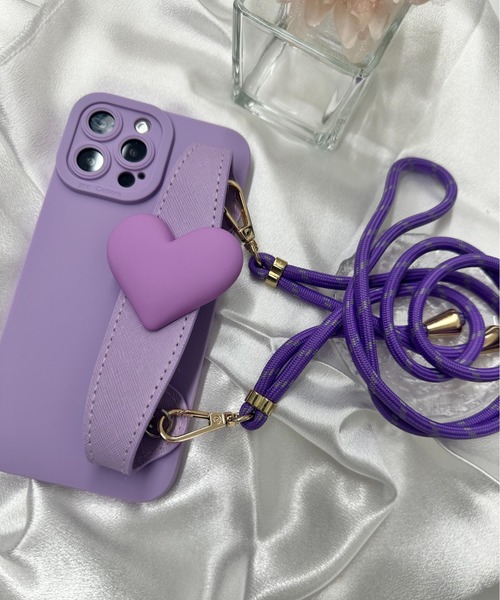BURNER スマホケース 「OKUOKU 0909」iphoneケース ショルダー紐