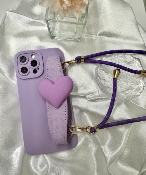 BURNER スマホケース 「OKUOKU 0909」iphoneケース ショルダー紐