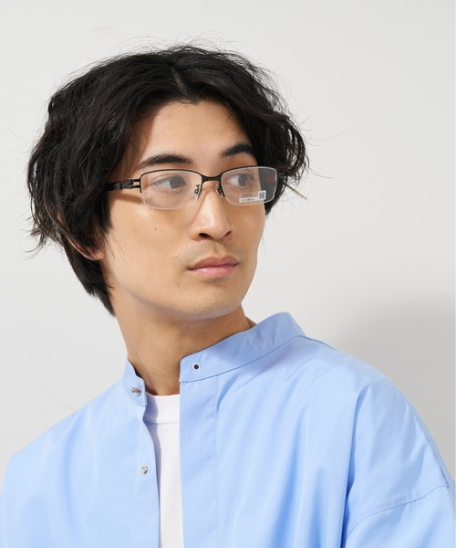 そそたん様 Zoff（ゾフ） 伊達メガネ メガネ 眼鏡 ウェリントン型 メガネ｜メタル