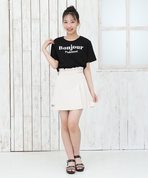 PINKHUNT tシャツ ピンクハント チュールキャミ付き Tシャツ 9559K