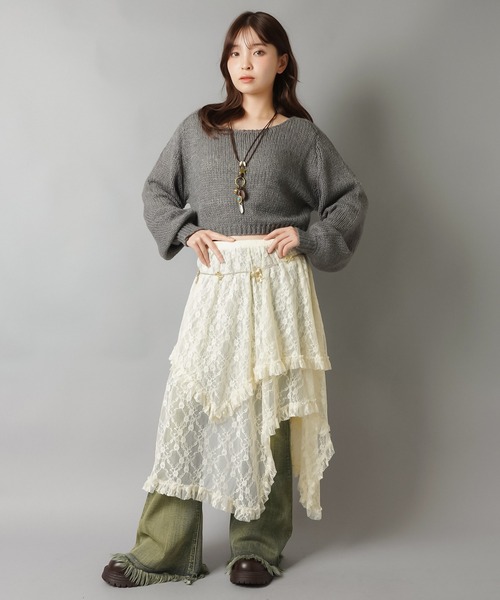 シルク混 ハートイッセイミヤケ プリーツ ロングスカート 巻きスカート ラップ HaaT ISSEYMIYAKE ラップスカート ロング プリーツ シルク 【公式通販】