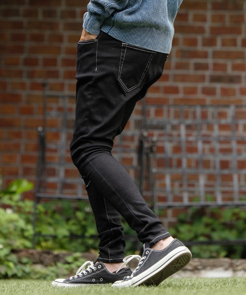 CAMBIO（カンビオ） ジーンズ mp12543-Back Fleece Denim Jodhpurs