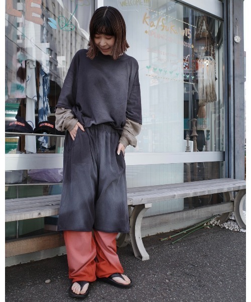 fridge スウェットパンツ ジャージ 「ANDER」アンダー WORN LAYERED