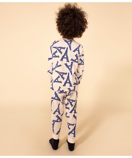 PETIT BATEAU パジャマ 長袖パジャマ キッズ 子供 : ZOZOTOWN