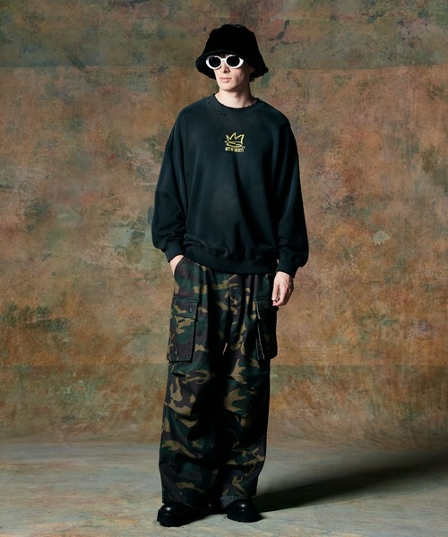 glamb（グラム） トレーナー スウェット Out of Society Sweat