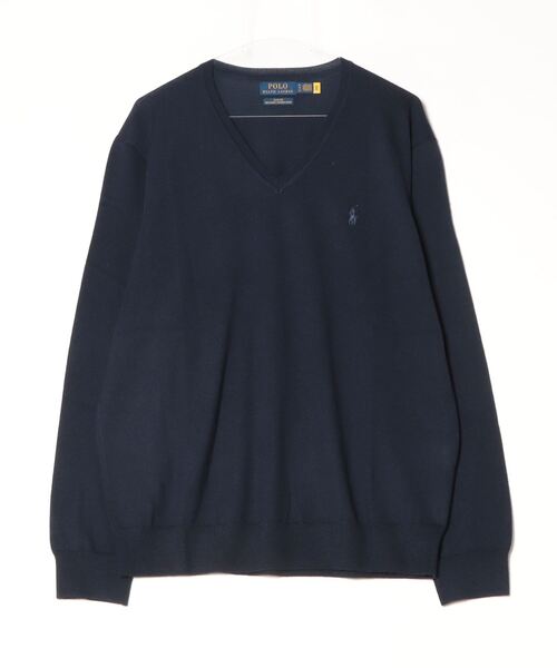 新品タグ付き Polo Ralph Lauren Vネック ウール セーター POLO RALPH LAUREN（ポロ・ラルフローレン） ラルフローレン セーター