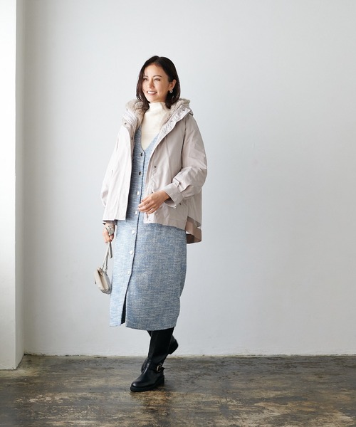 Jines（ジネス） マウンテンパーカー ウインドブレーカー ボアライナー