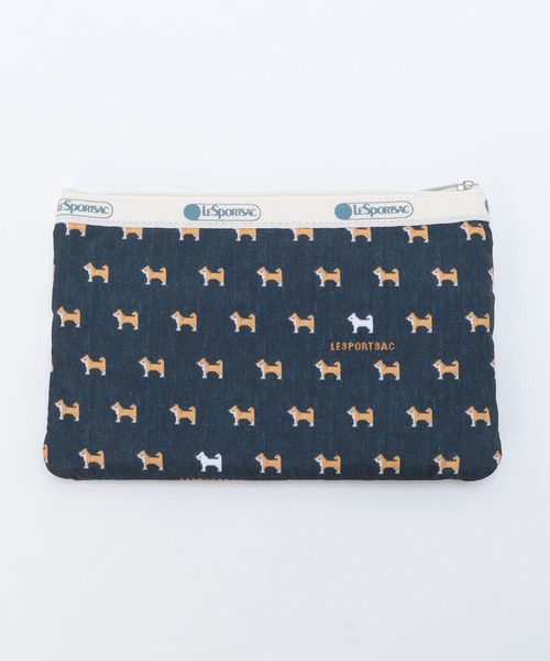 レスポートサック COSMETIC CLUTCH デニムシバピクセル COSMETIC CLUTCHデニムシバピクセル(506851548) | LeSportsac