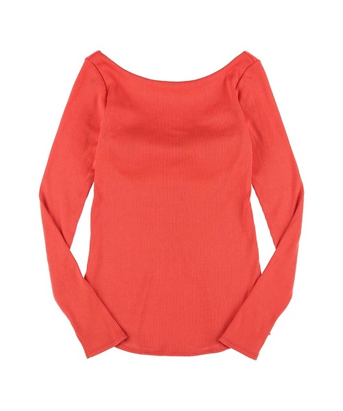 OUR WACOAL tシャツ カップ付きTシャツ バックオープン 10分袖
