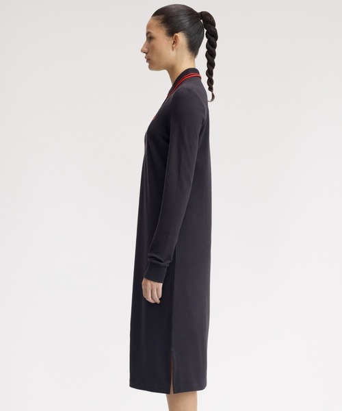 FRED PERRY長袖ポロシャツワンピース　サイズ10 FRED PERRY（フレッドペリー） ワンピース The Long Sleeve Fred Perry