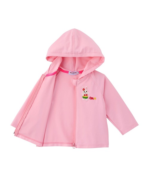 ミキハウス パーカー 110 MIKI HOUSE（ミキハウス） uvカット パーカー プッチーうさこ機能性