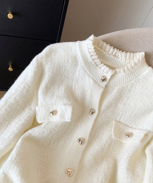モコモコニット♡秋冬ゆったりシンプル女子会デート セール】ゆったり Vネック ニット シンプルトップス（ニット