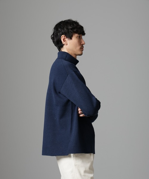 【未使用に近い】mutaMARINE メンズタートルネック　ニット NANO universe（ナノ・ユニバース） セーター ニット ミラノリブ