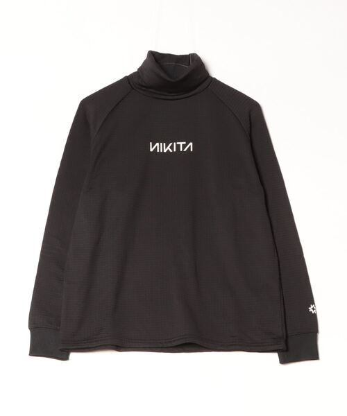「NIKITA/ニキータ」レディースワッフルインナー　N WAFFLE HIGH NECK INNER