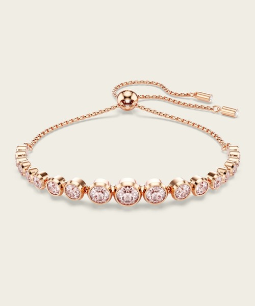 SWAROVSKI ブレスレット（色：レッド系）｜レディース