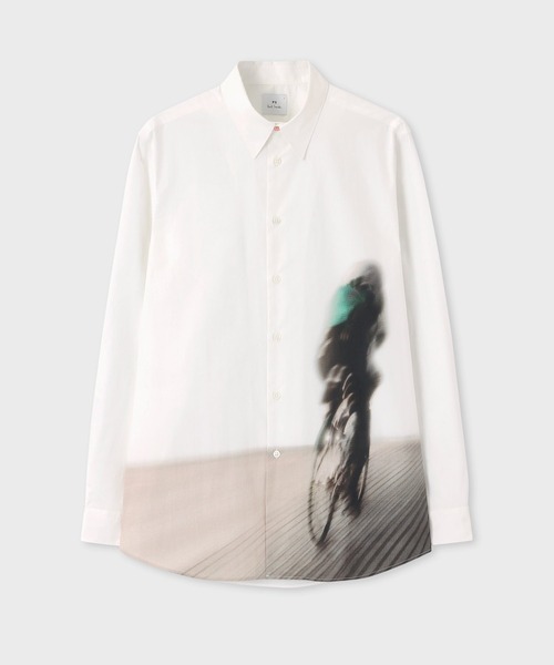Paul Smith レディース シャツ M ウィメンズ オープンカラー シアーシャツ