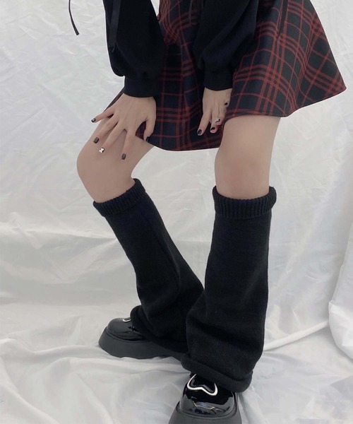 BALMUNG 25SS レッグウォーマー ニット帽 BALMUNG 25SS レッグ