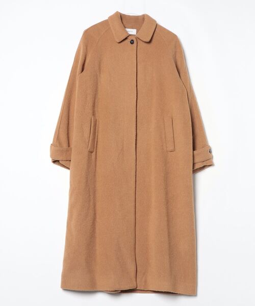WHYTO（ホワイト） 「WHYTO.」 ステンカラーコート 38 キャメル