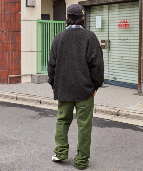 「U.S. POLO ASSN.」 ニットカーディガン L ブルー レディース
