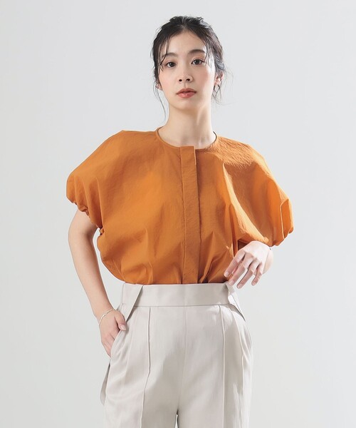 Demi-Luxe BEAMS - デミルクスビームス　シャツ ブラウス AK+1 / ドロストカラー ブラウス Demi-Luxe BEAMS（デミルクス ビームス）の「AK＋1 / ドロスト
