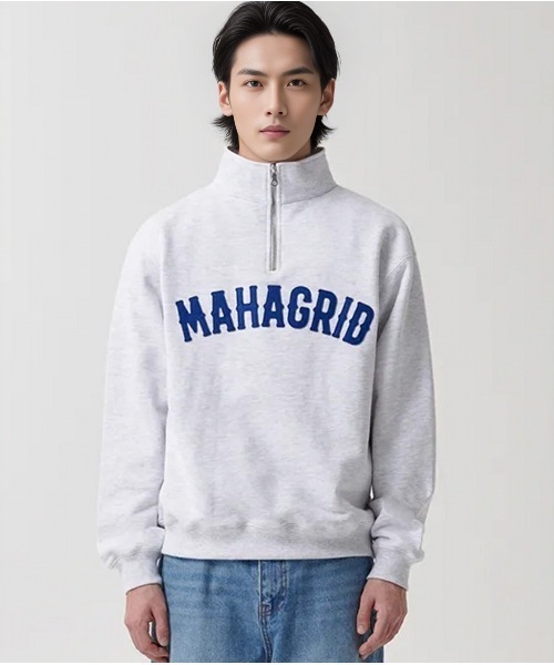 MAHAGRID トレーナー スウェット 「mahagrid/マハグリッド