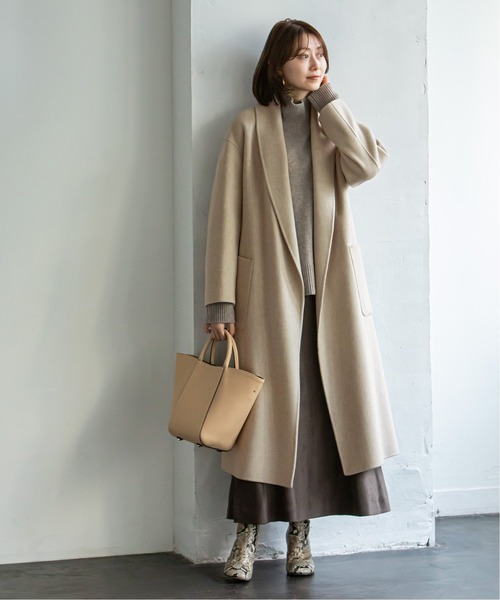 NOBLE ノーブル　コート NOBLE（ノーブル） コート 36 ベージュ レディース : ZOZOTOWN Yahoo